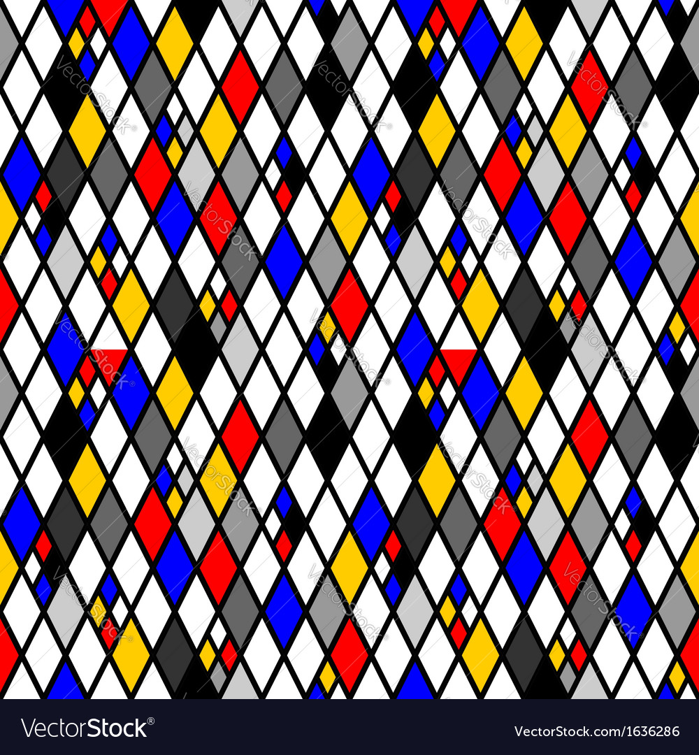 Design seamless diamond pattern