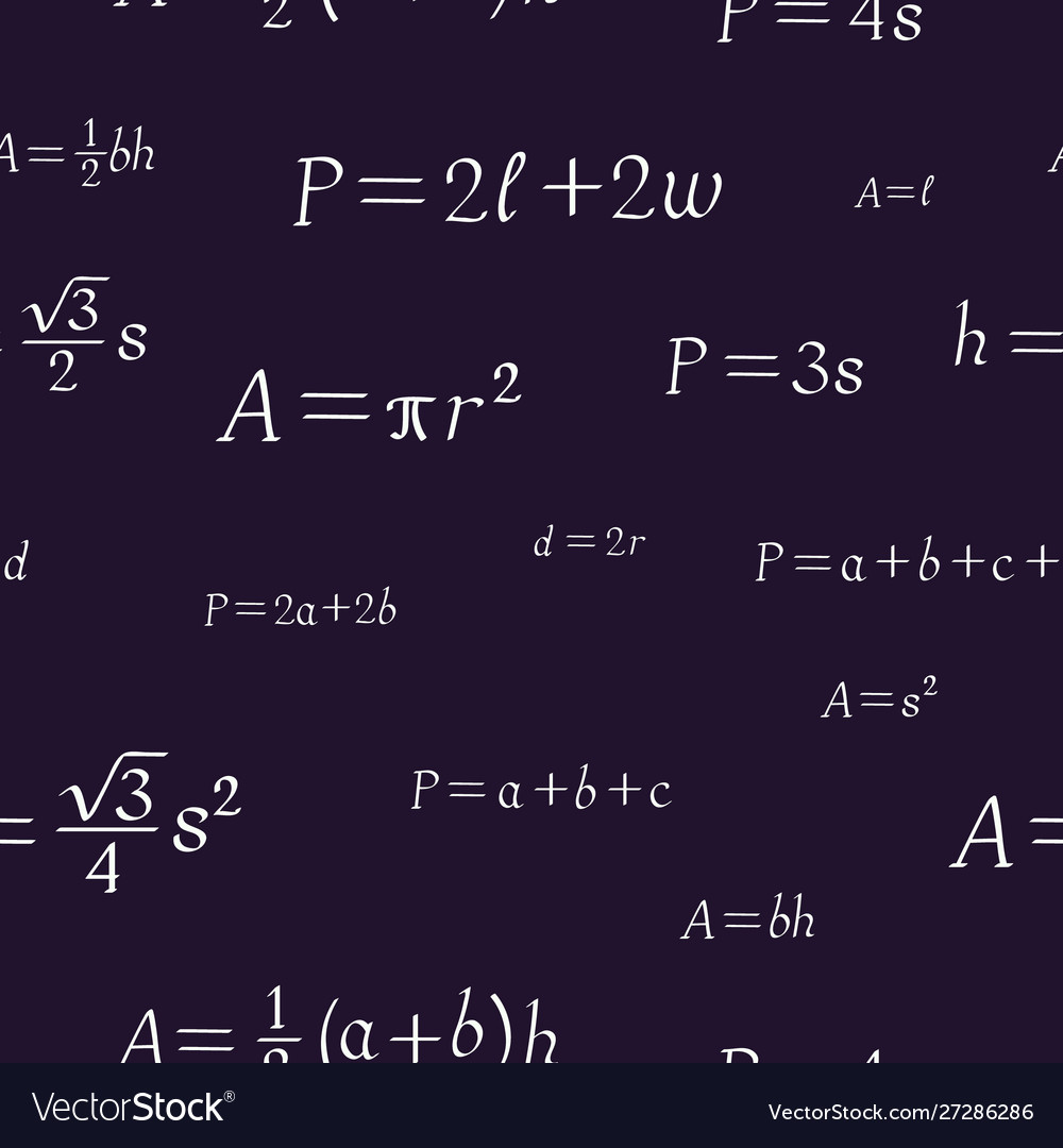 Seamless pattern with geometry figure