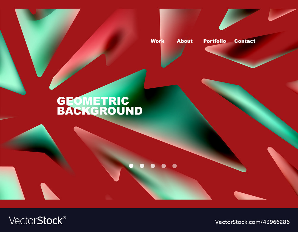 Shards shape composition abstract background web