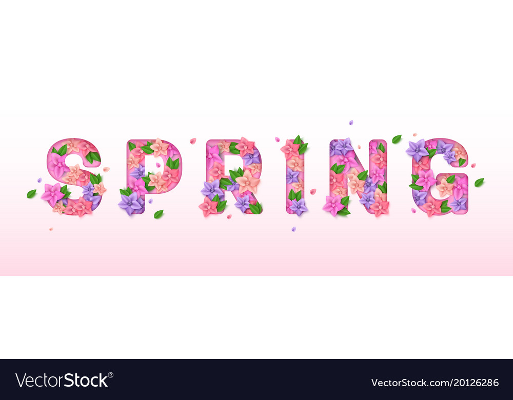 Spring background decorated colorful apple tree