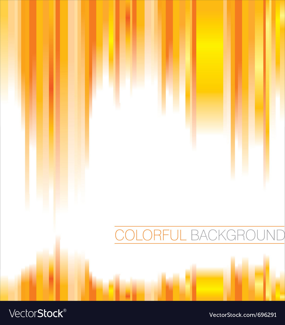 Abstract orange background Royalty Free Vector Image