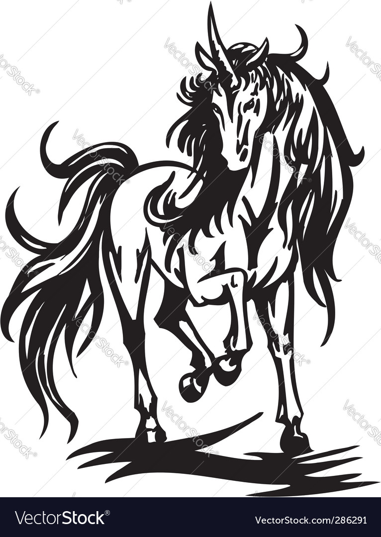 Horse Royalty Free Vector Image - VectorStock