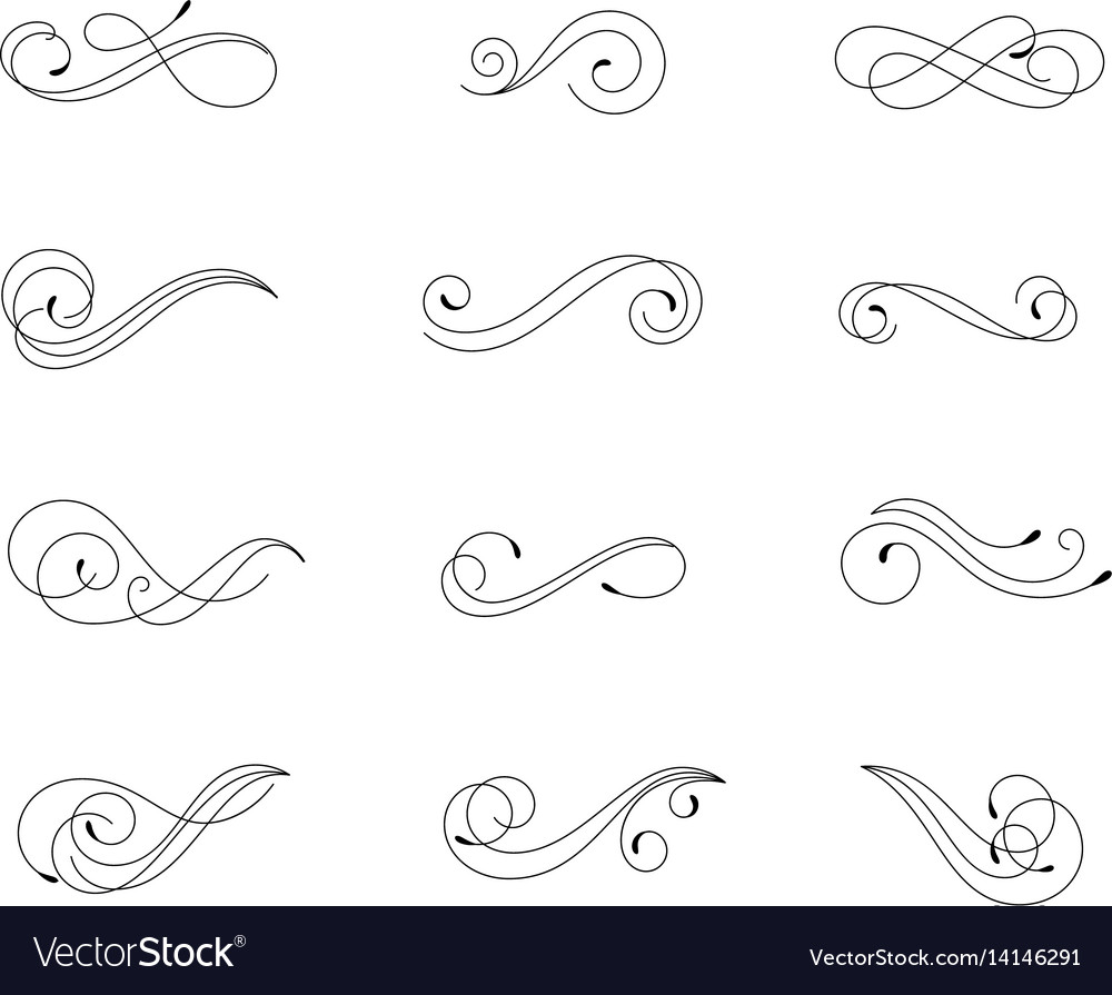 Swirling Flourishes & Scrolls