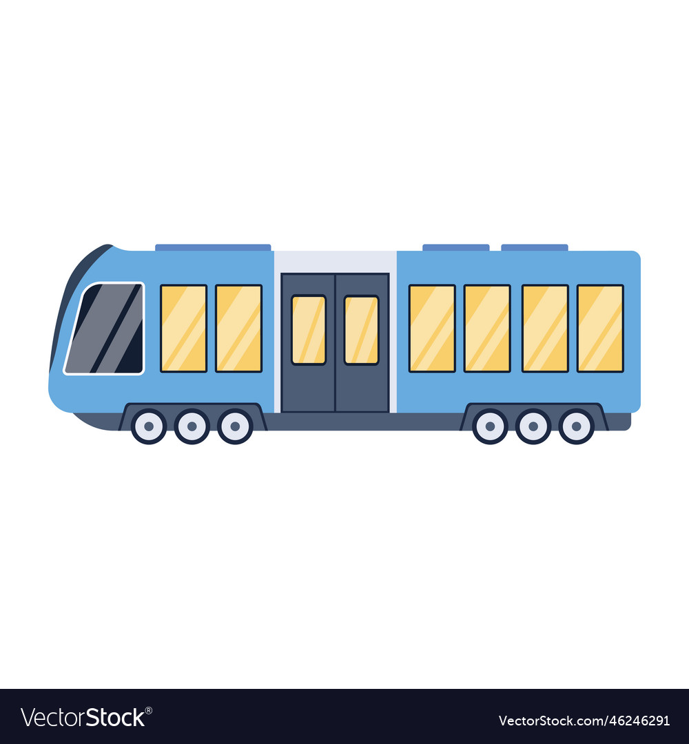 Tramway Royalty Free Vector Image - VectorStock