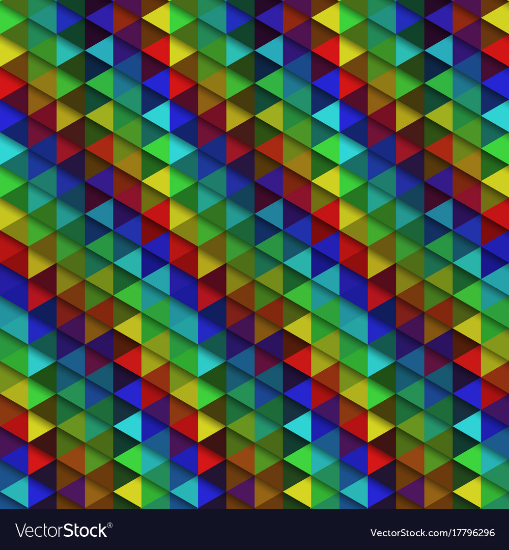 Abstract background of triangles