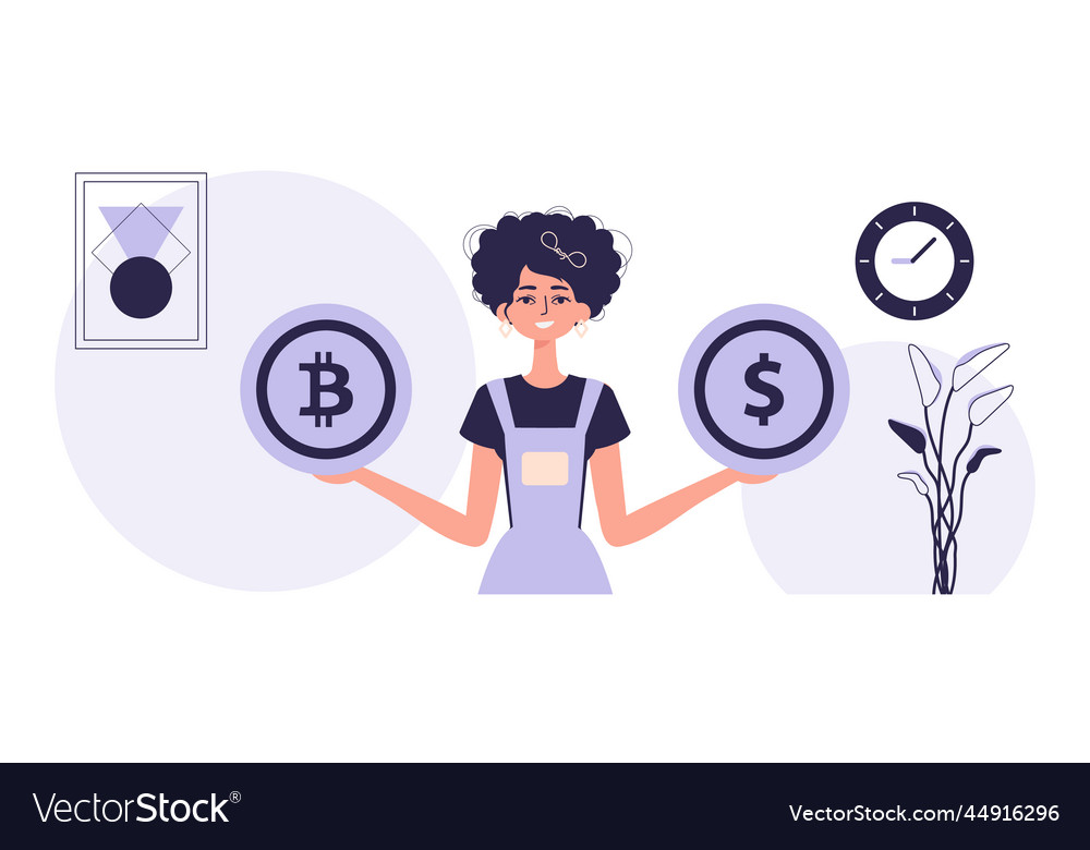 Concept of mining and extraction bitcoin