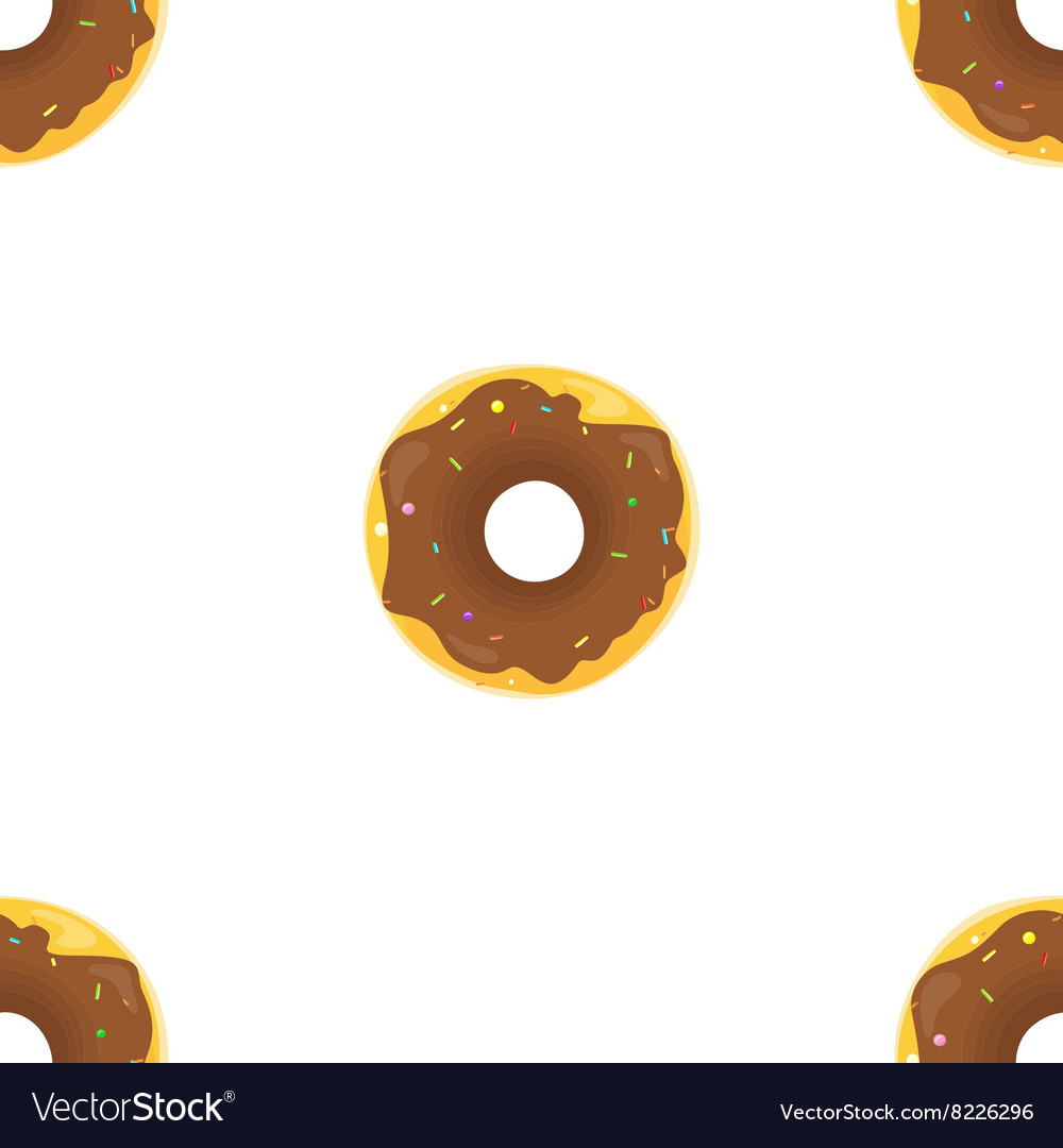 Donut seamless background texture pattern