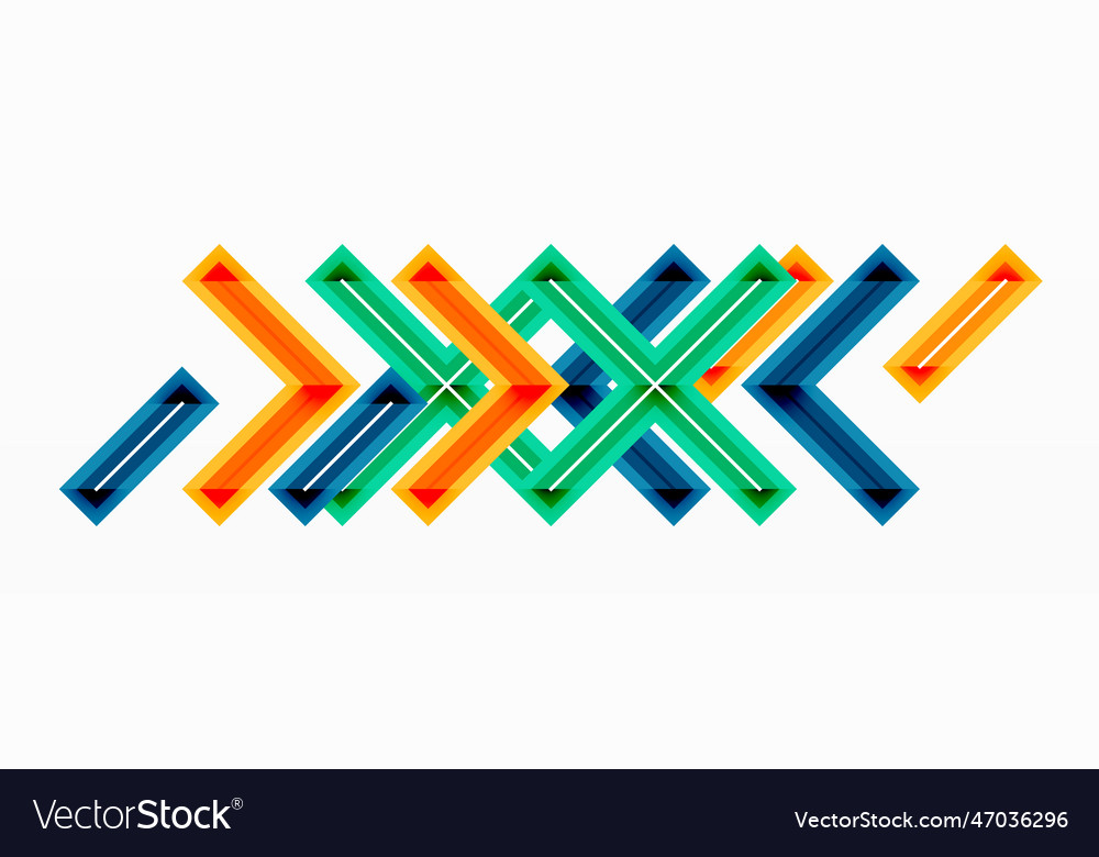 Minimal geometric background cross line design