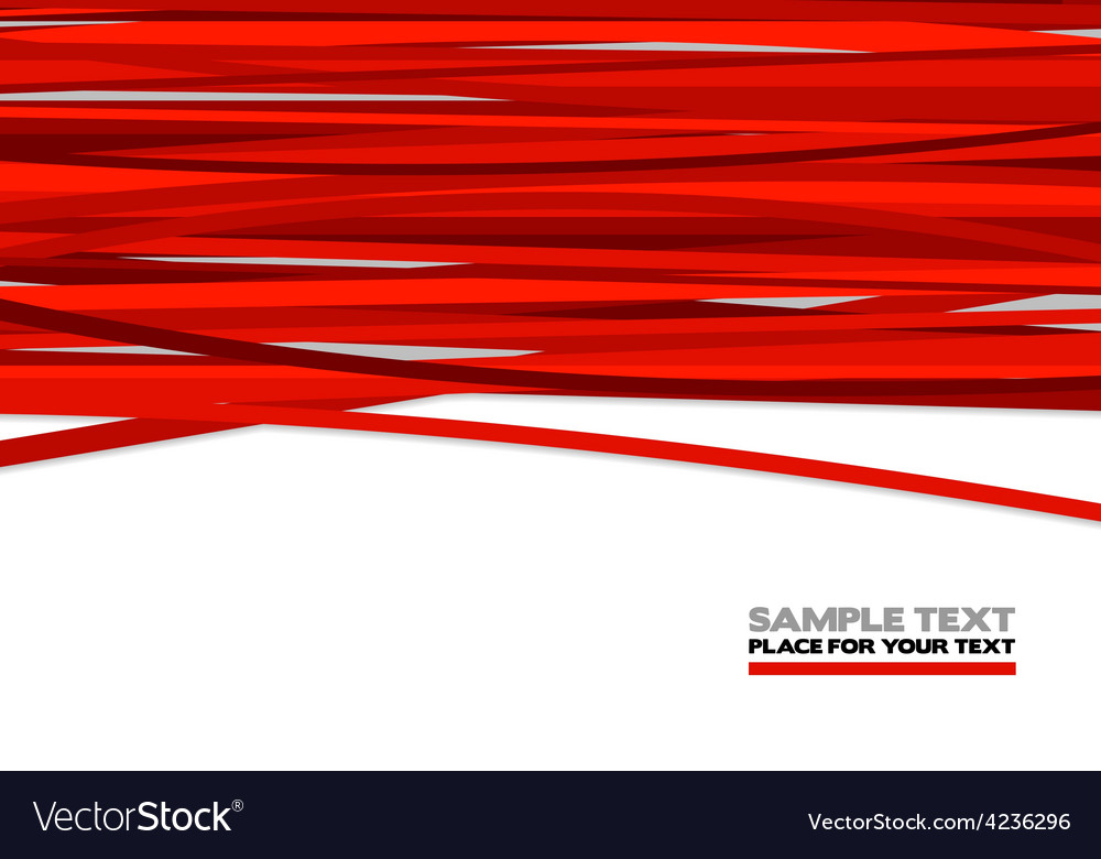 Red stripes Royalty Free Vector Image - VectorStock