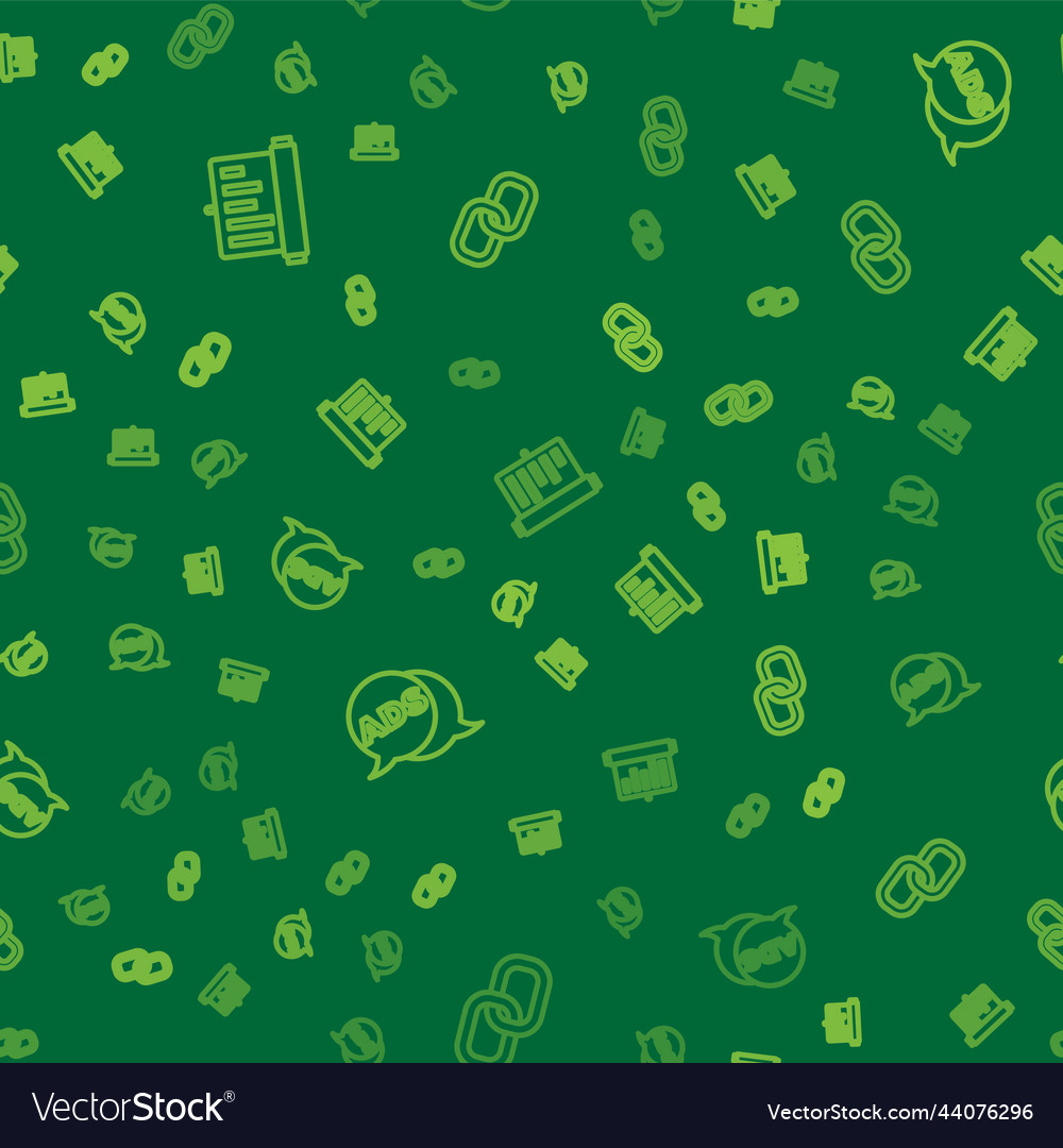 Set line board with graph chart advertising vector image Set line board with graph chart advertising