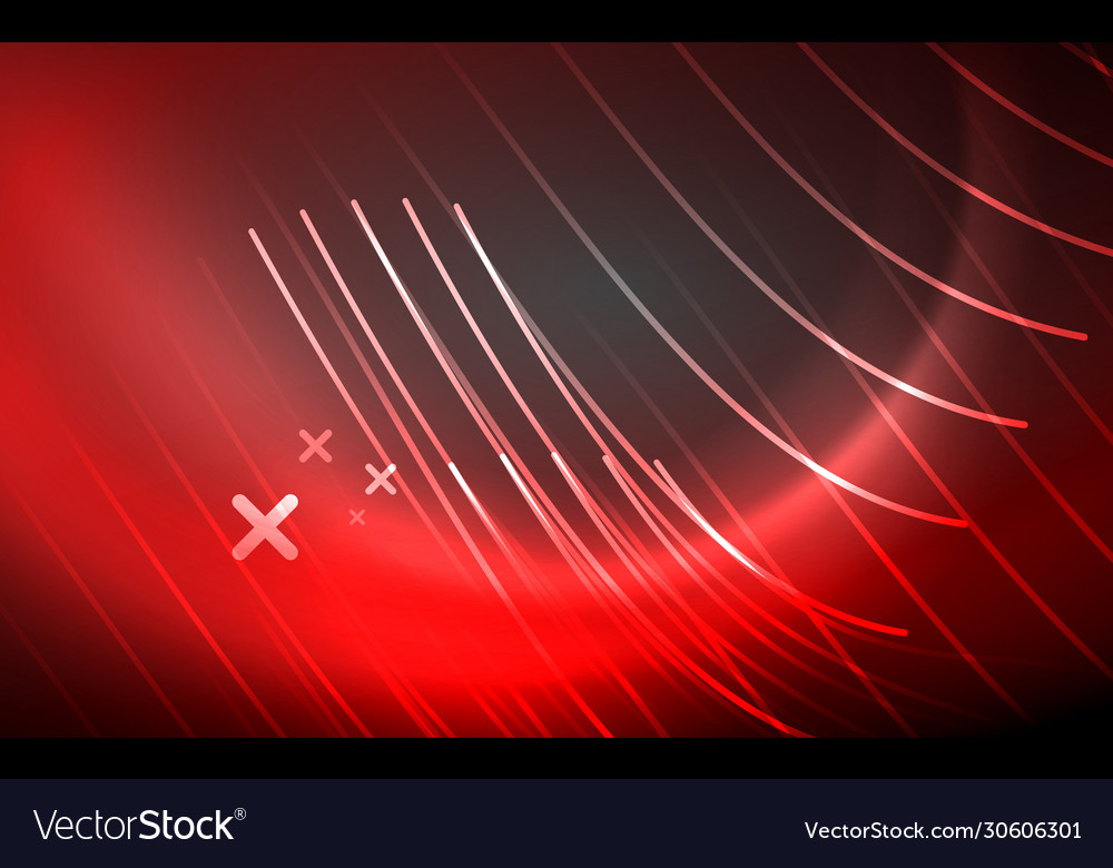Abstract background - neon line design Vector Image Abstract background - neon line design
