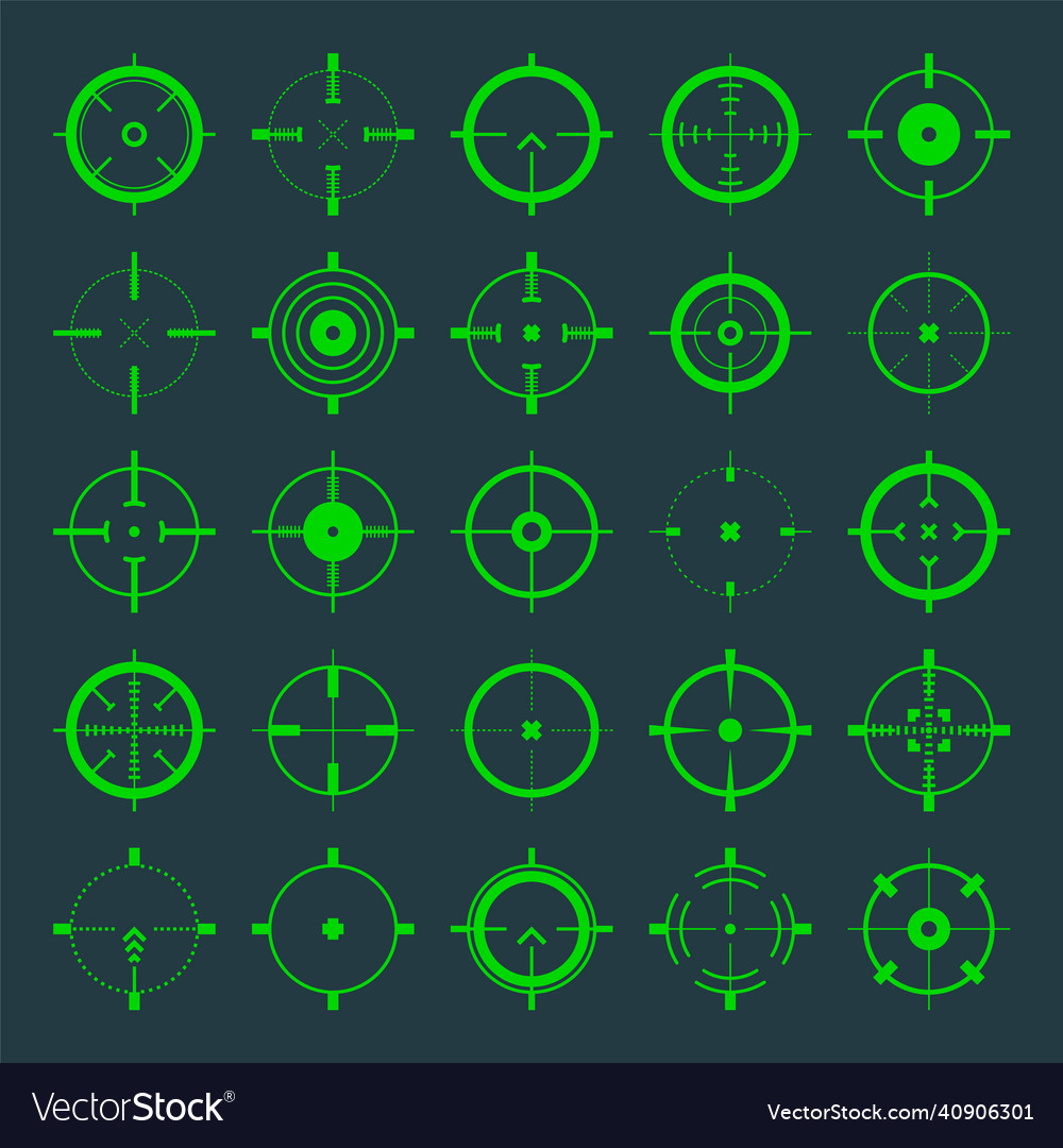 Gun Sight cursor – Custom Cursor