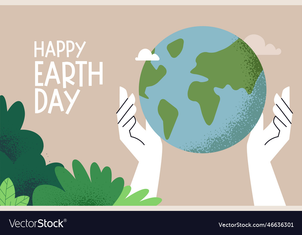 Earth day Royalty Free Vector Image - VectorStock