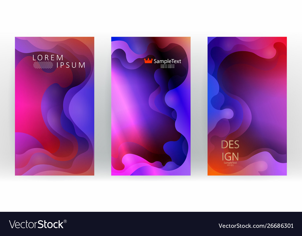 Violet with red color abstract design oval