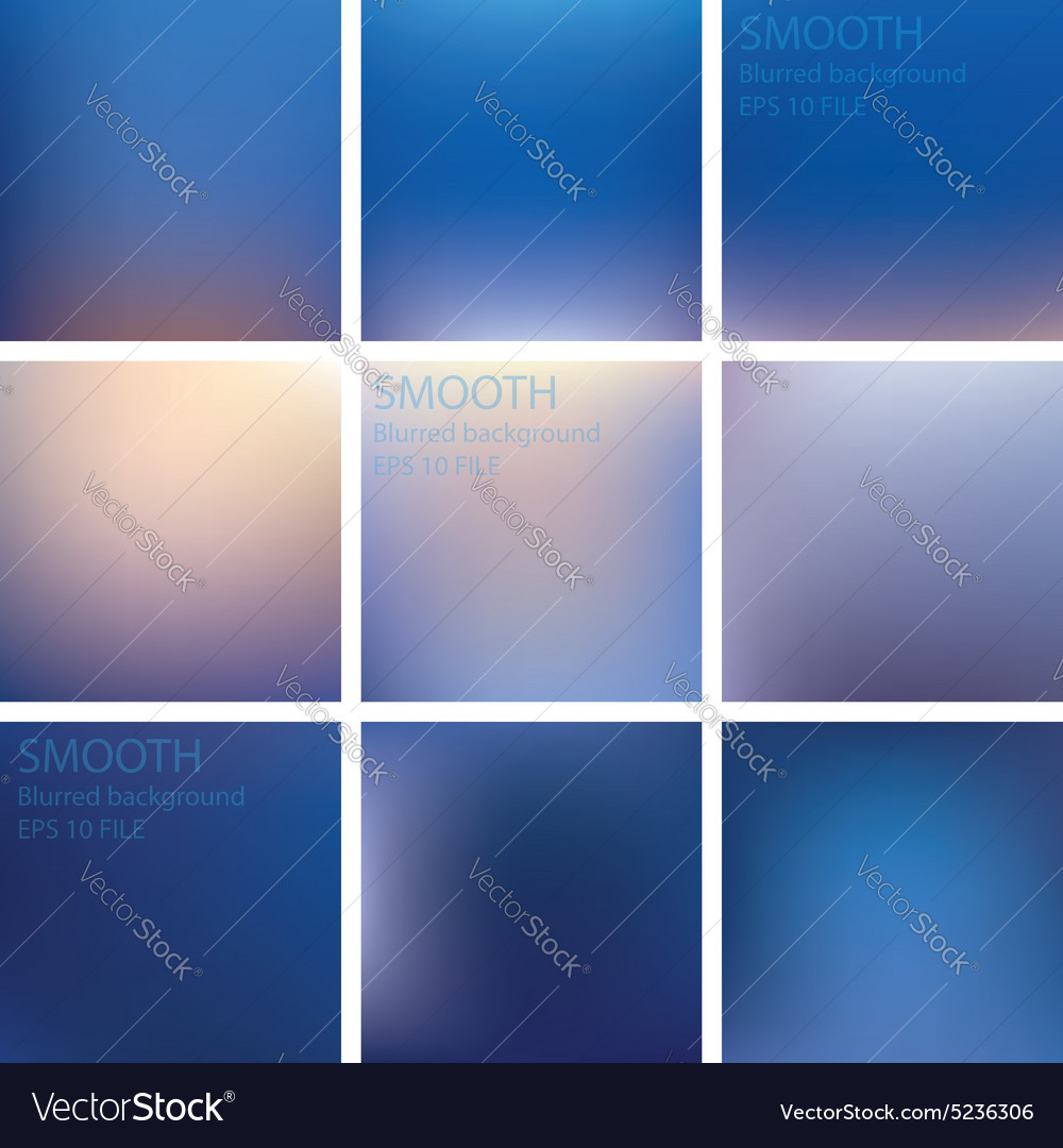 Abstract Blurred Color Gradient Background