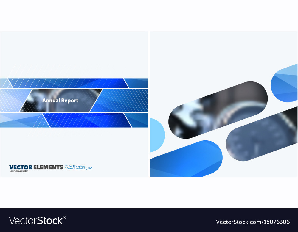 Abstract design elements for graphic layout