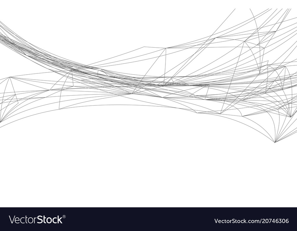 Абстрактные линии рисунок