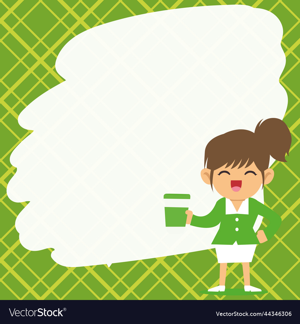 Instructor drawing pointing stick on empty Vector Image Instructor drawing pointing stick on empty