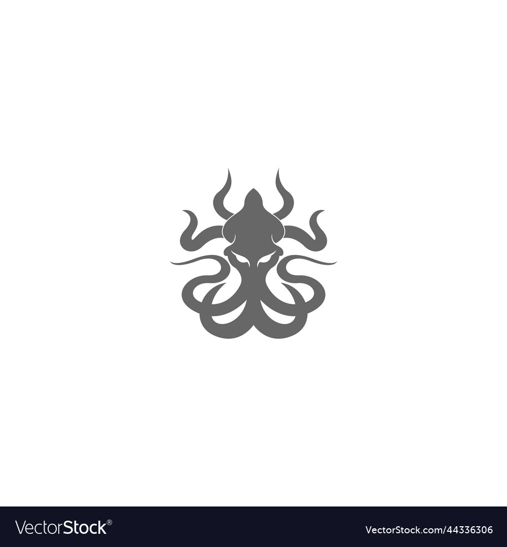 Kraken logo icon Royalty Free Vector Image - VectorStock