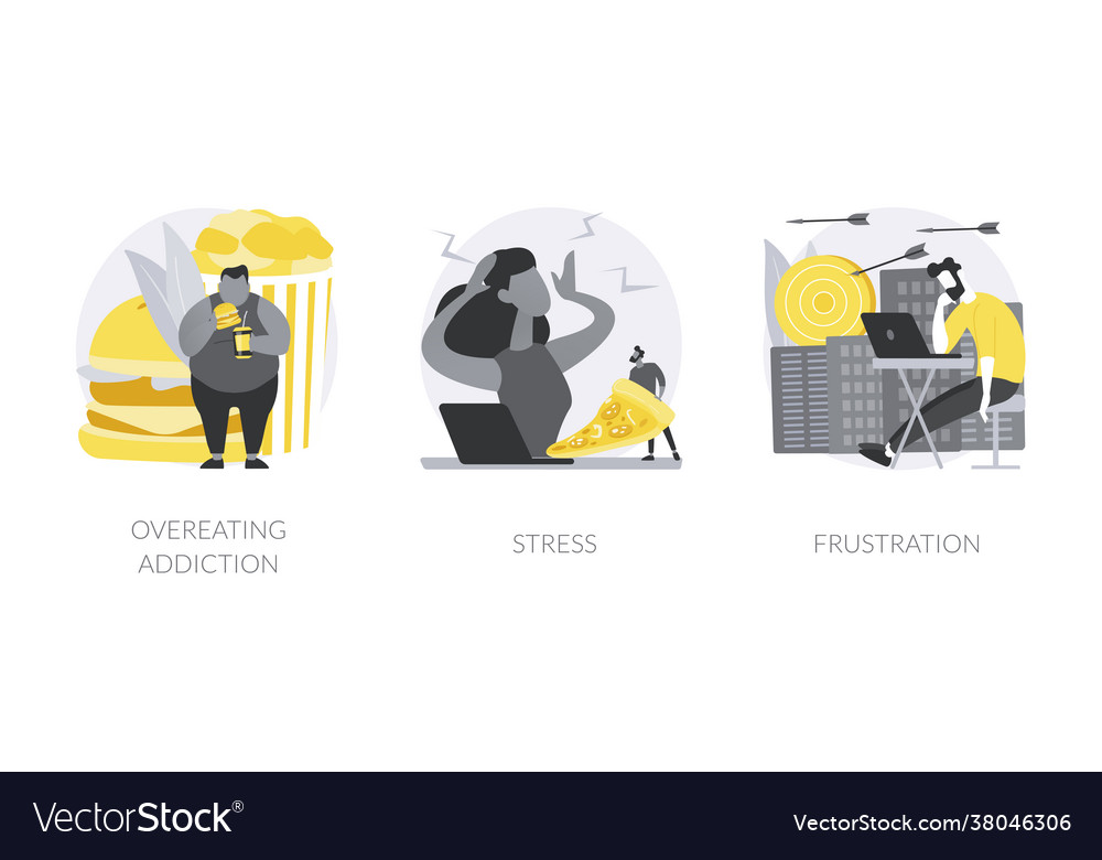 Mental problem abstract concept