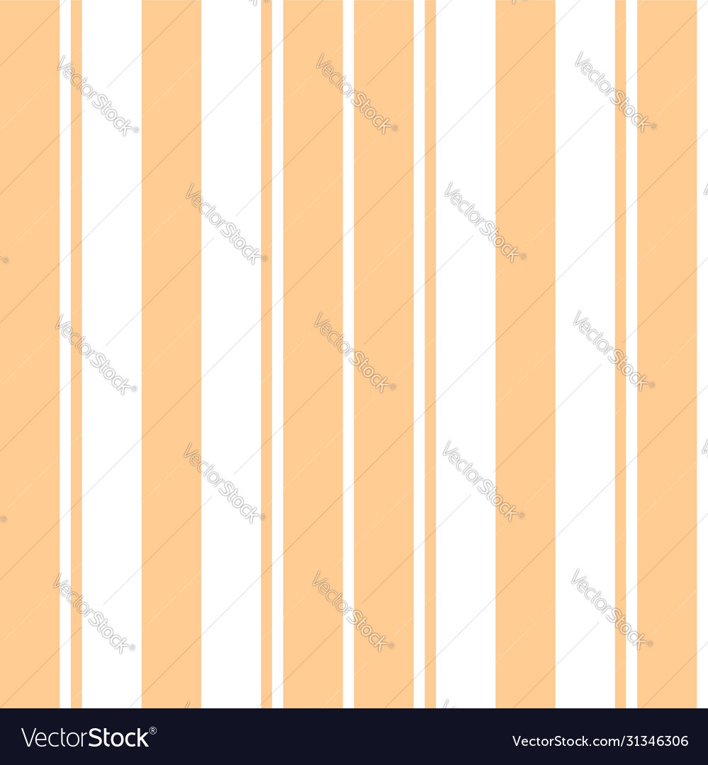 Orange stripe seamless pattern background vector image Orange stripe seamless pattern background