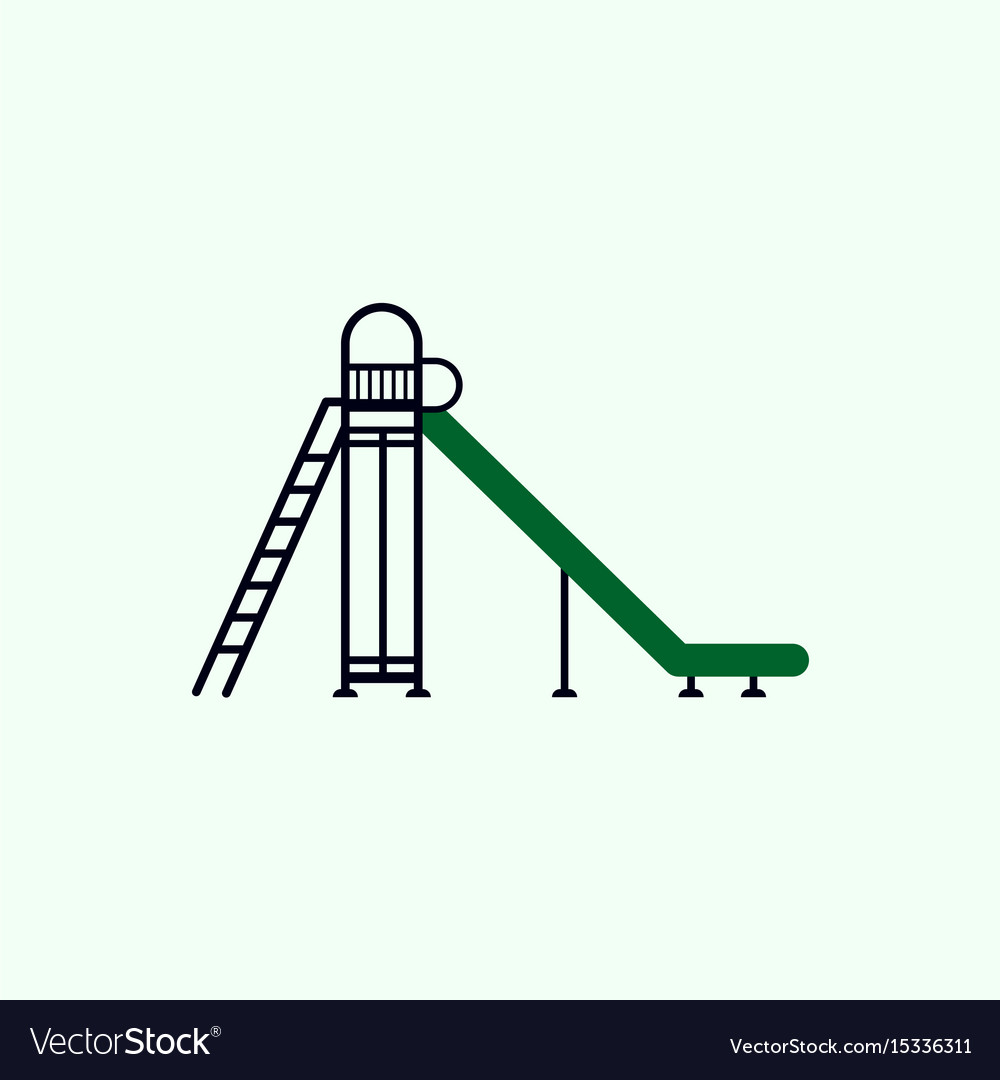 Children slide