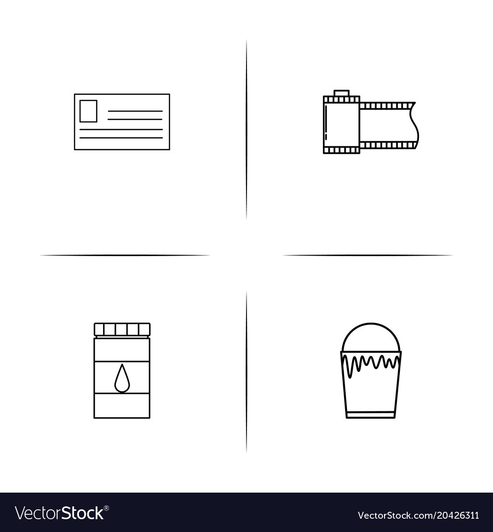 Creative process and design simple linear icon