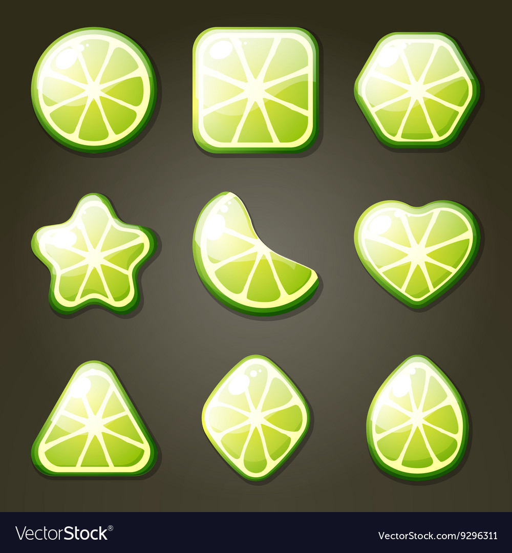 Lime candies