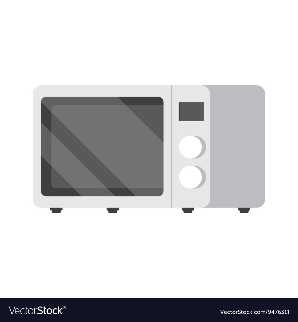 Microwave oven technology appliance equipment Vector Image
