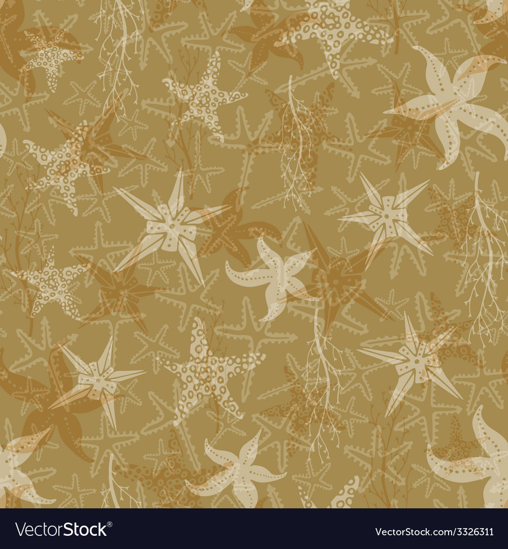 Starfish Underwater Pattern