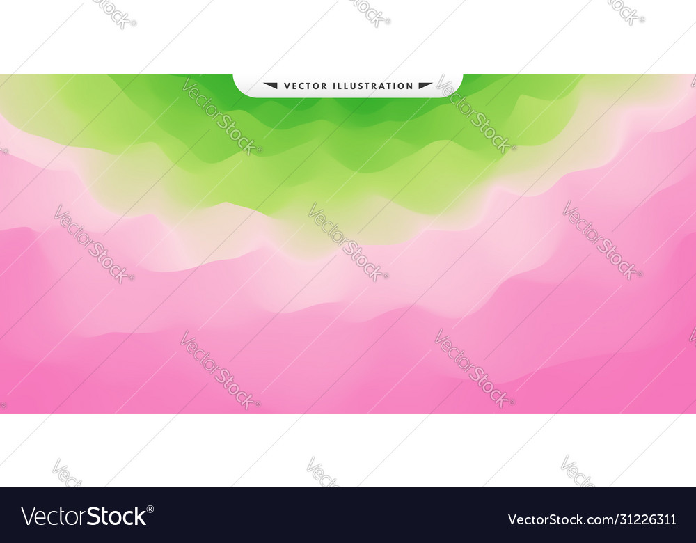 Wavy gradient backdrop abstract background 3d