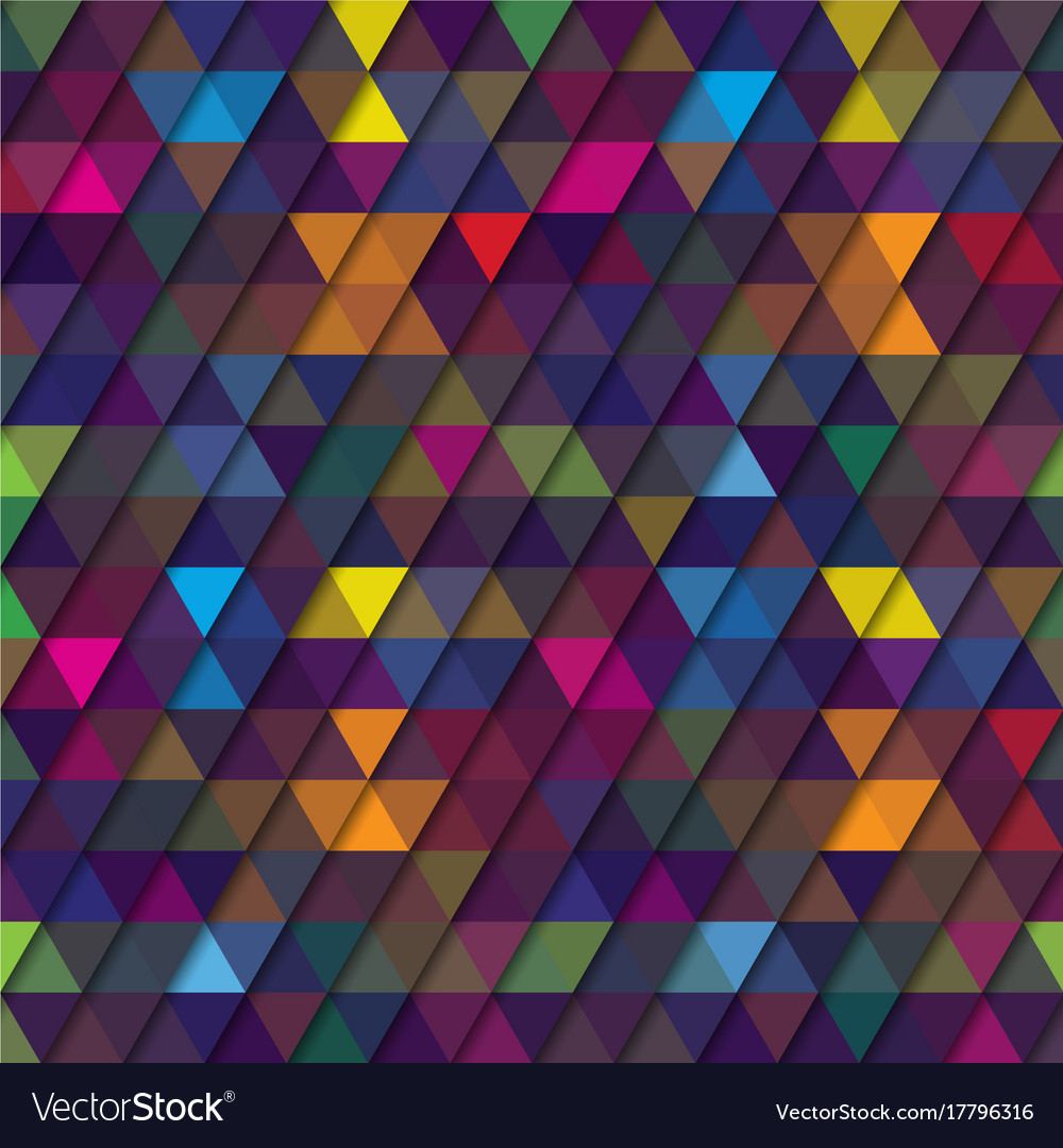 Abstract background of triangles