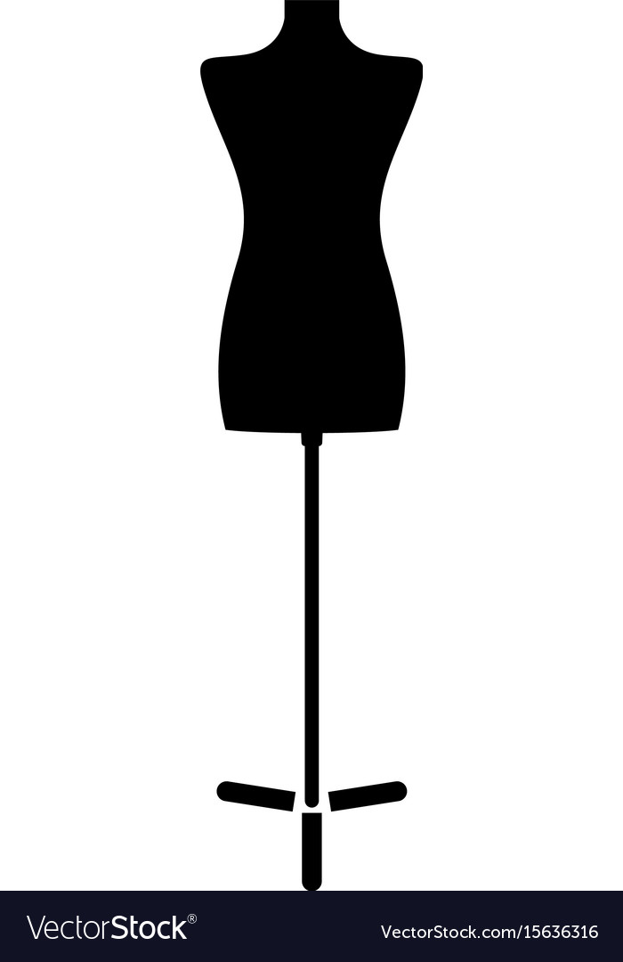 Schwarz weiblich Mannequin Torso