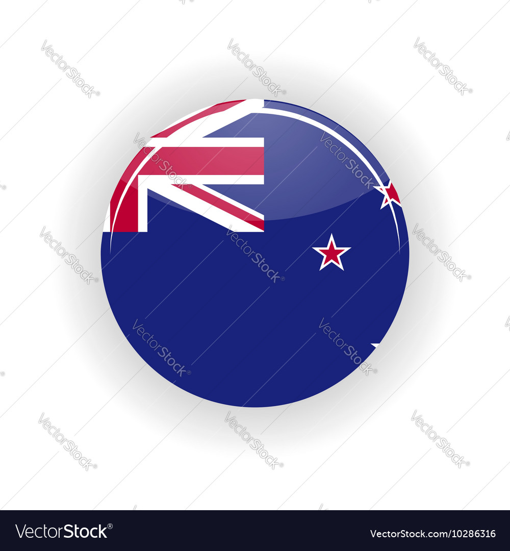 New zealand icon circle Royalty Free Vector Image