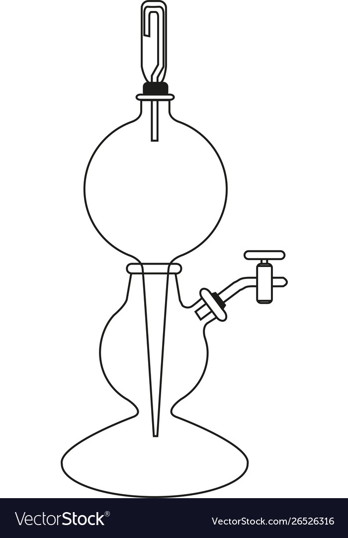 Realistic chemical laboratory equipment