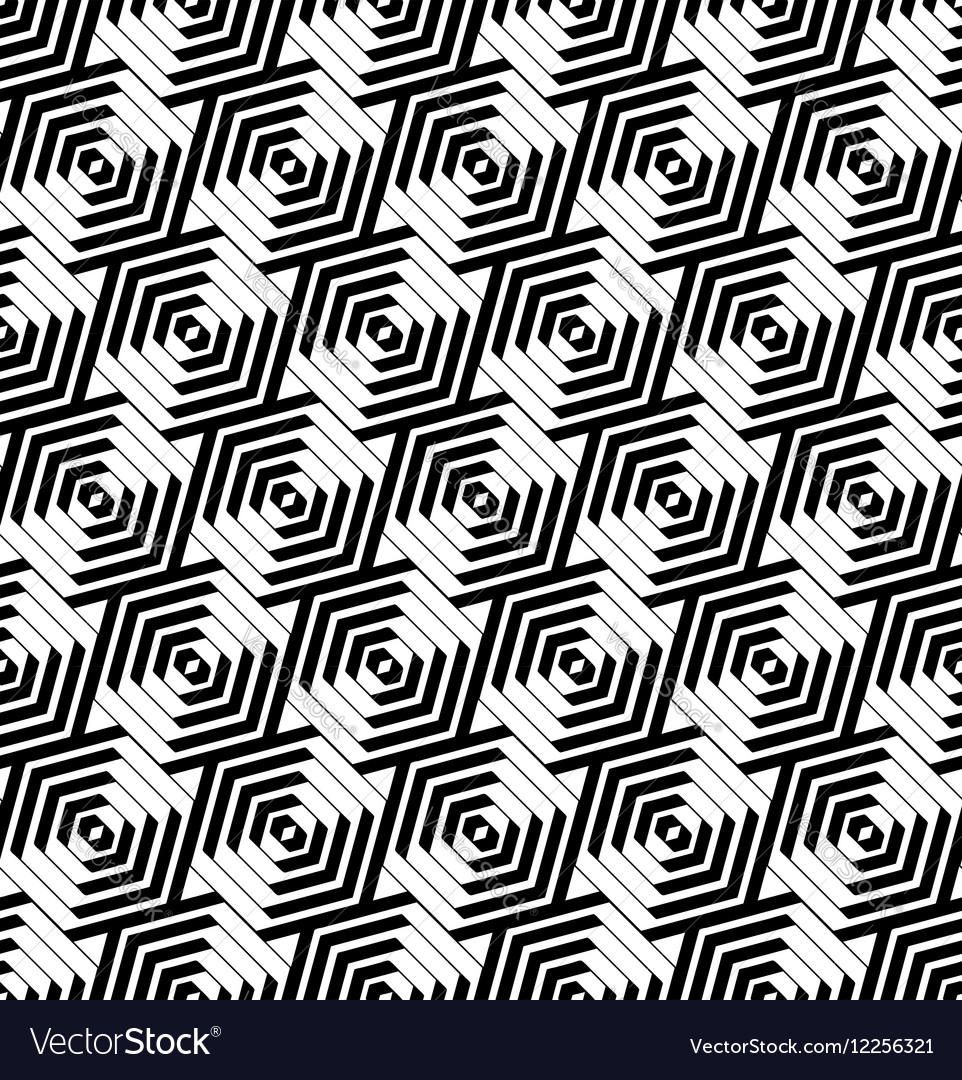 Hexagonal Geometric Pattern
