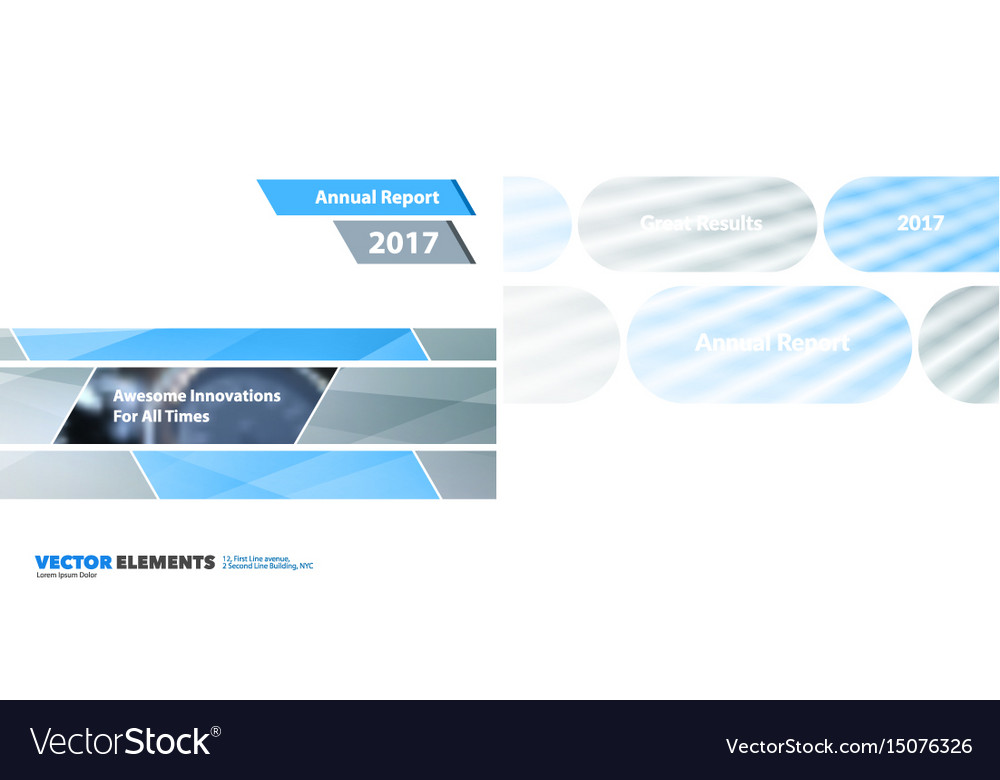 Abstract design elements for graphic layout