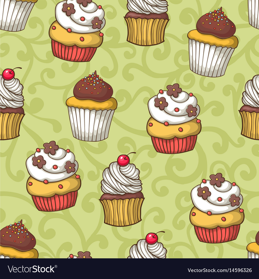Cupcake Pattern - Sweet Treats
