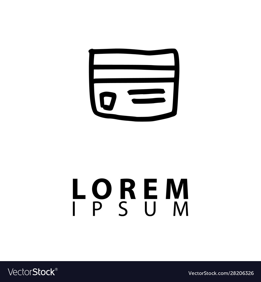 Thin line icon set - trash bin reception manager vector image Thin line icon set - trash bin reception manager