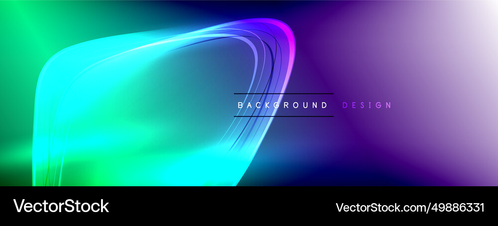 Abstract background - liquid transparent Vector Image