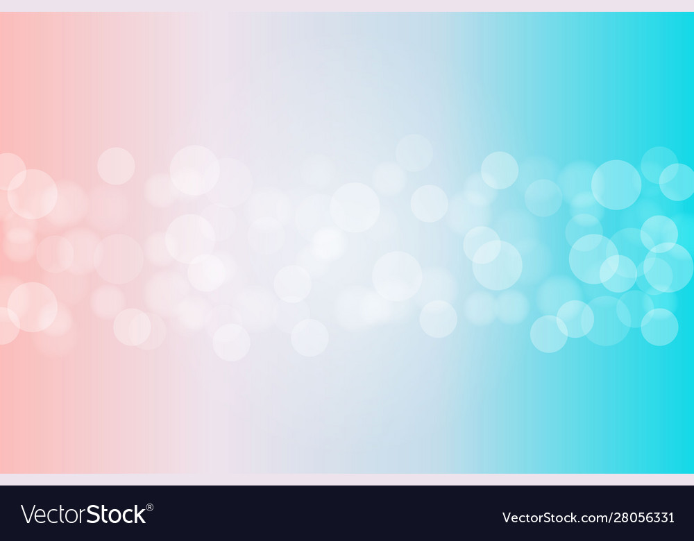 Abstract colorful gradient bokeh background Vector Image Abstract colorful gradient bokeh background