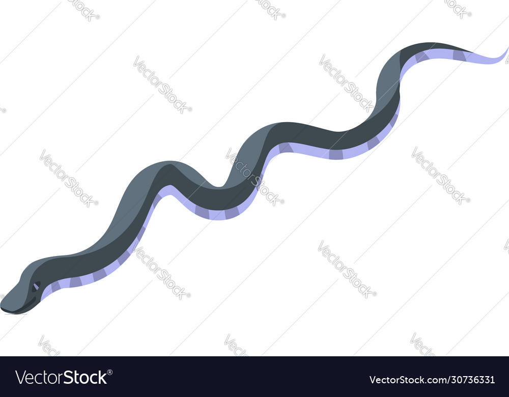 Black snake icon isometric style Royalty Free Vector Image Black snake icon isometric style Royalty Free Vector Image