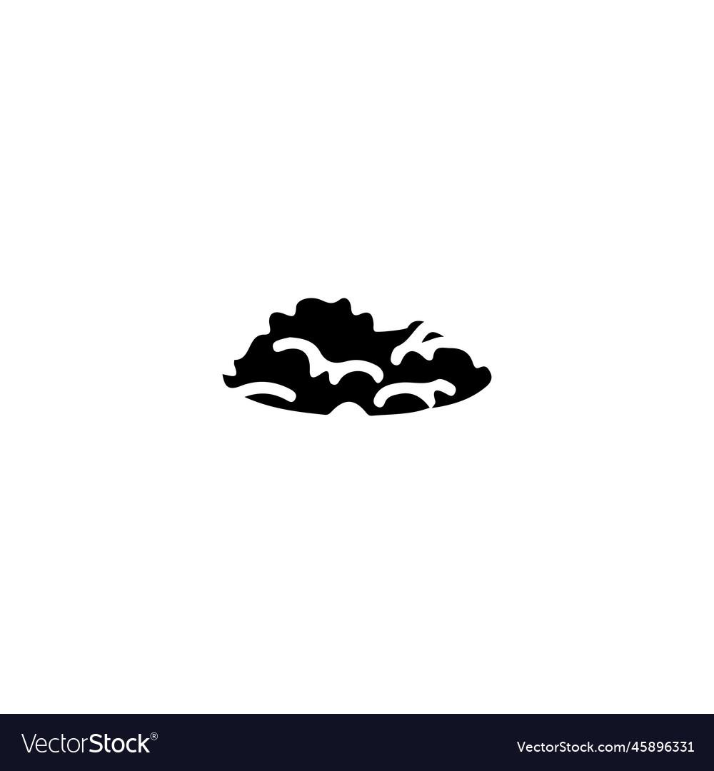 Cloud icon simple style web site drag and drop vector image Cloud icon simple style web site drag and drop