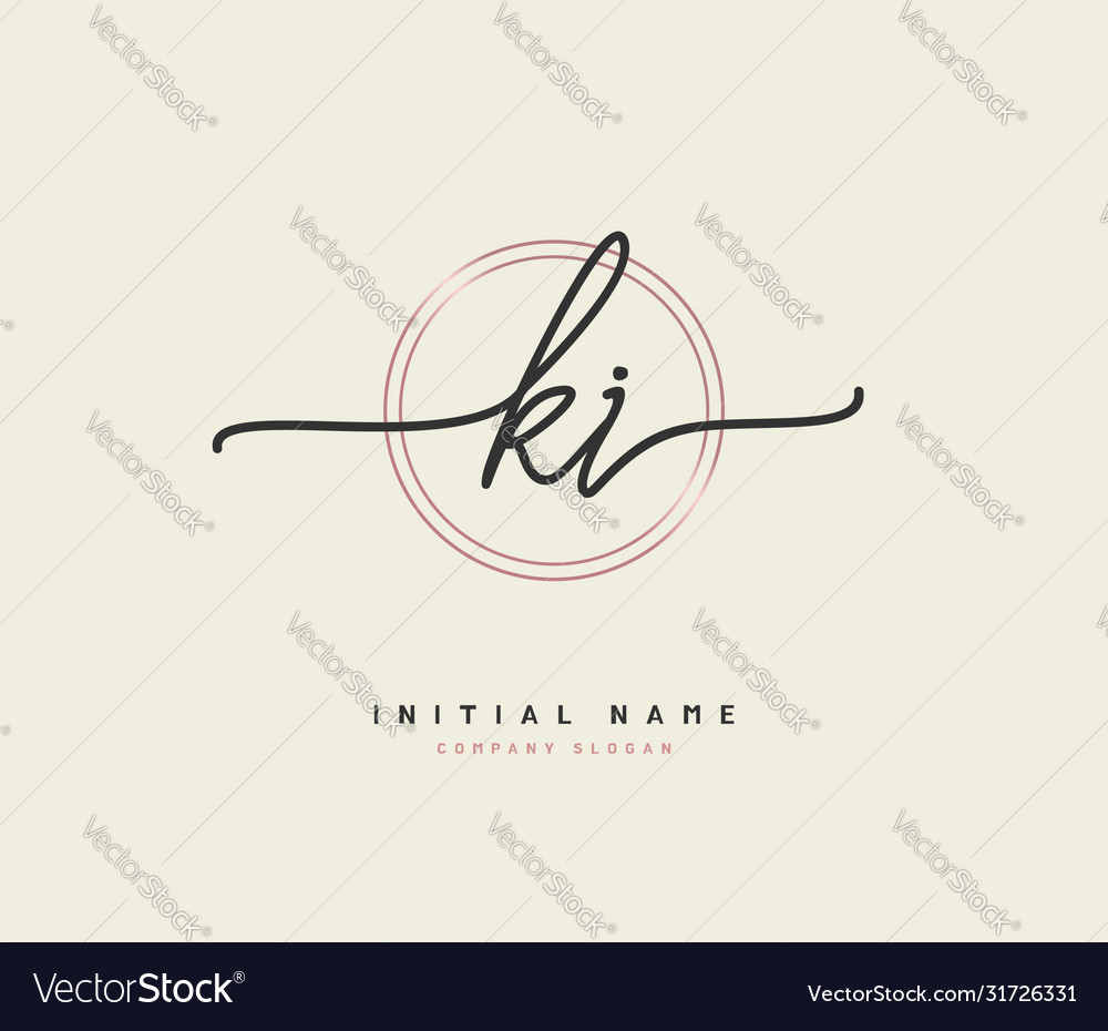 Elegant Initial Beauty Logo