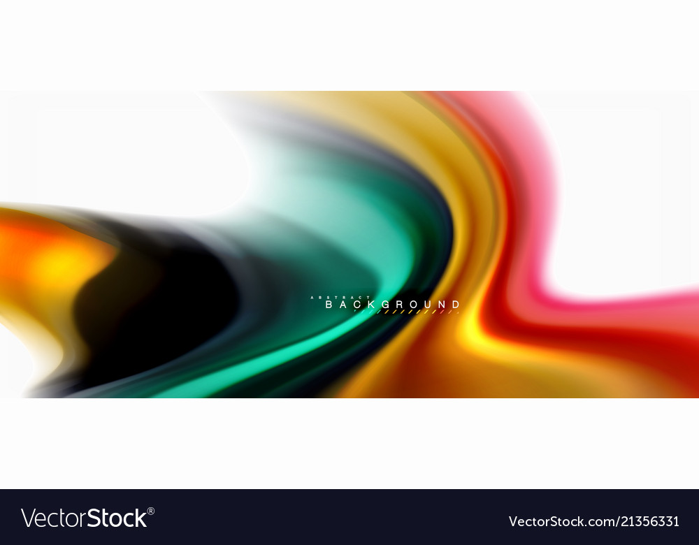 Fluid Color Mixing Abstract Background
