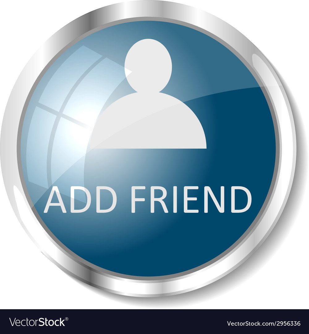 Blue web button