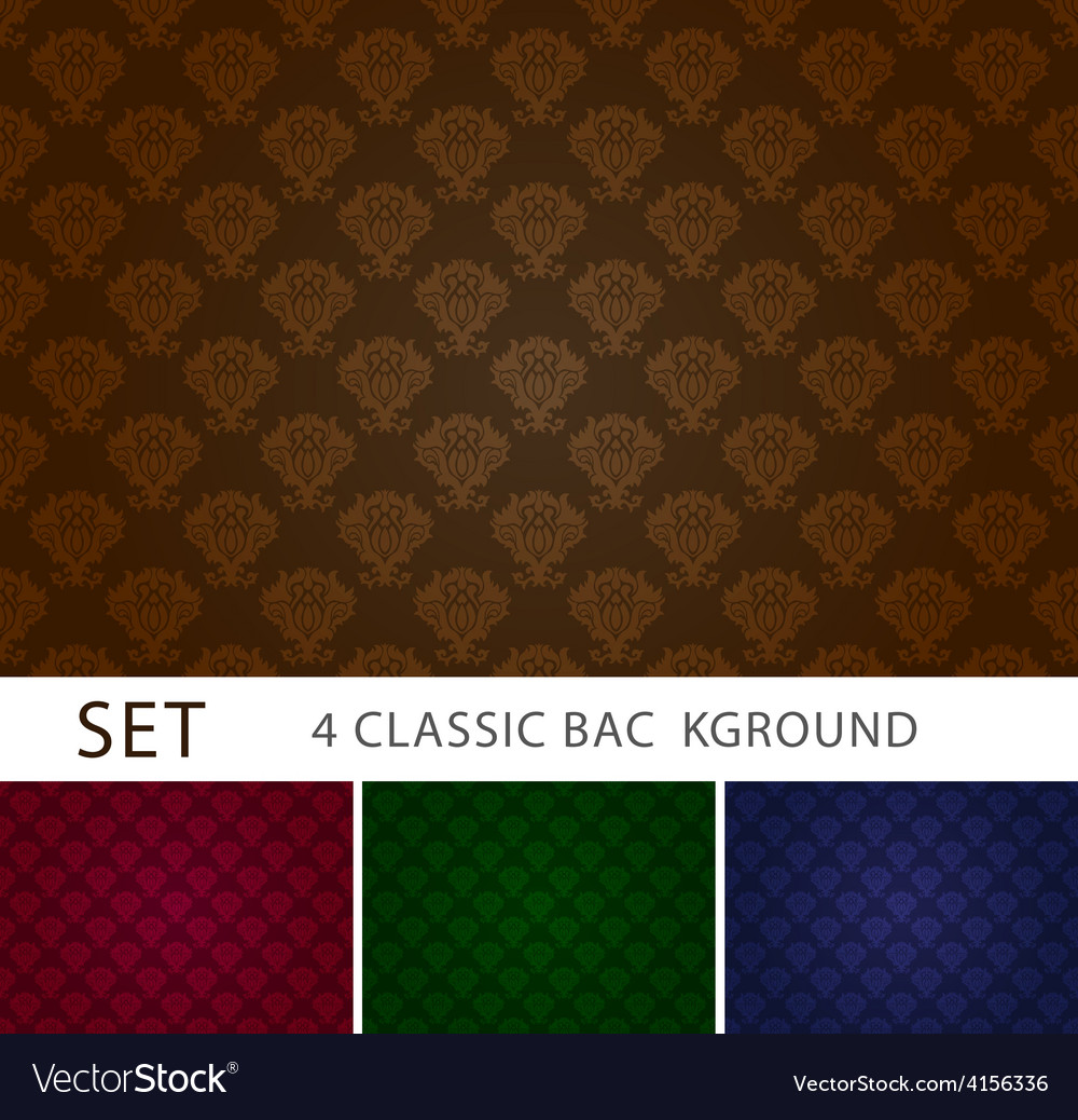 Damask Seamless Backgrounds