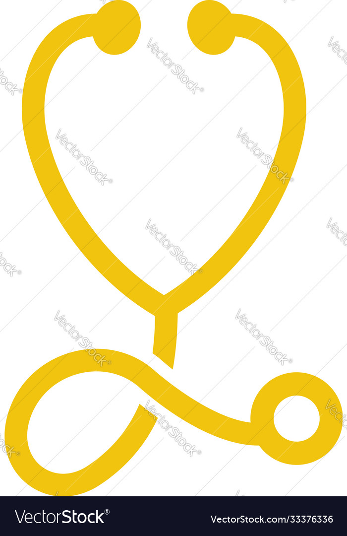 Stethoscope icon Royalty Free Vector Image VectorStock