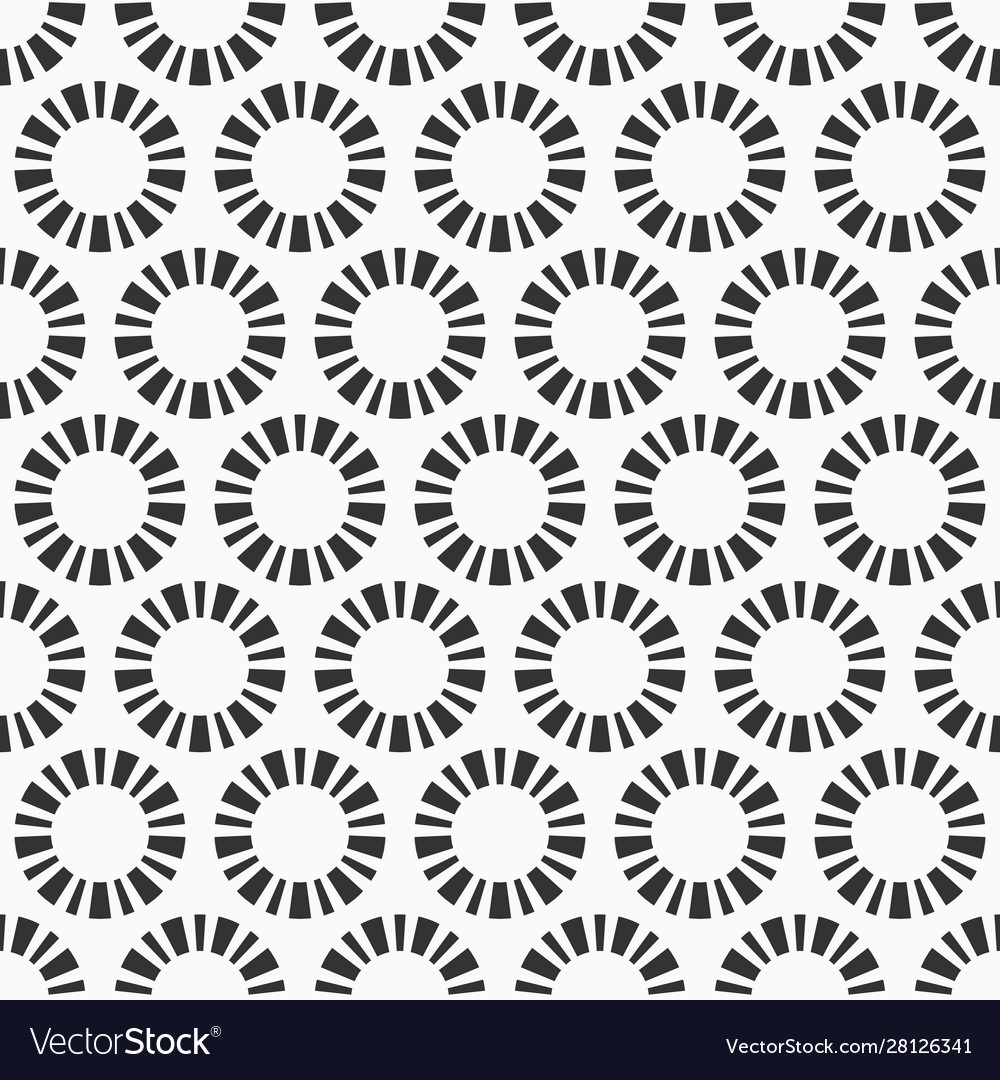 Abstract seamless pattern repeating round vector image Abstract seamless pattern repeating round