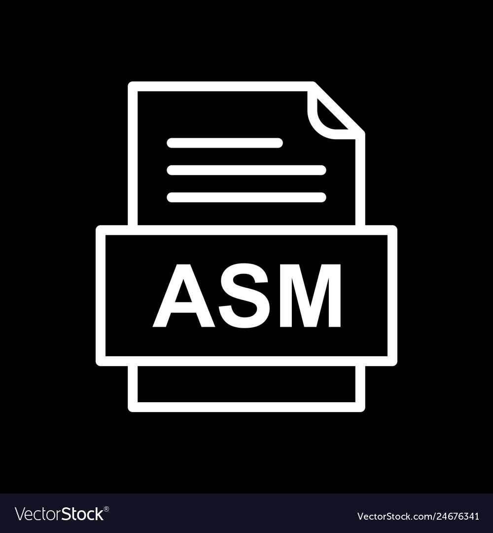 Asm file document icon